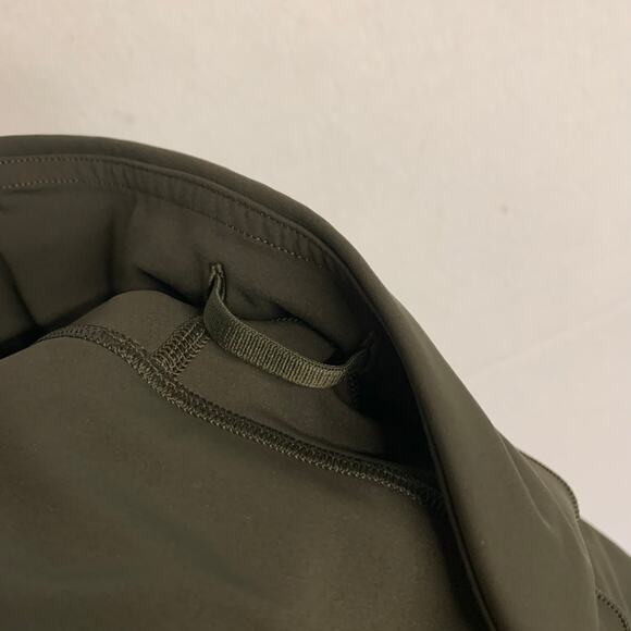 Lululemon Leggings Fast & Free 7/8 Tight II Non Reflective Nulux 25" Dark Olive - Picture 8 of 10